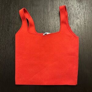 Zara shirt Small. Red. Mint condition